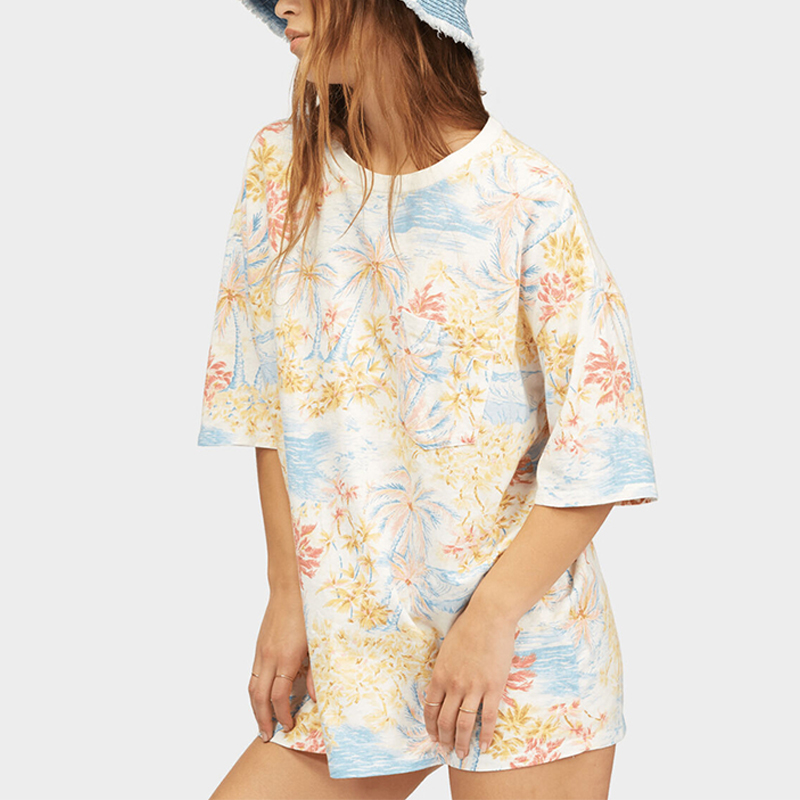 hongfeng offers short sleeve t shirts for women with breathable cotton fabric.